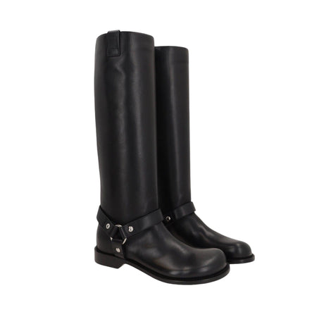 Campo Soft Nappa Biker Boots-LOEWE-JOHN JULIA