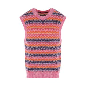 Candy Wool Blend Sleeveless Sweater-ANDERSSON BELL-JOHN JULIA