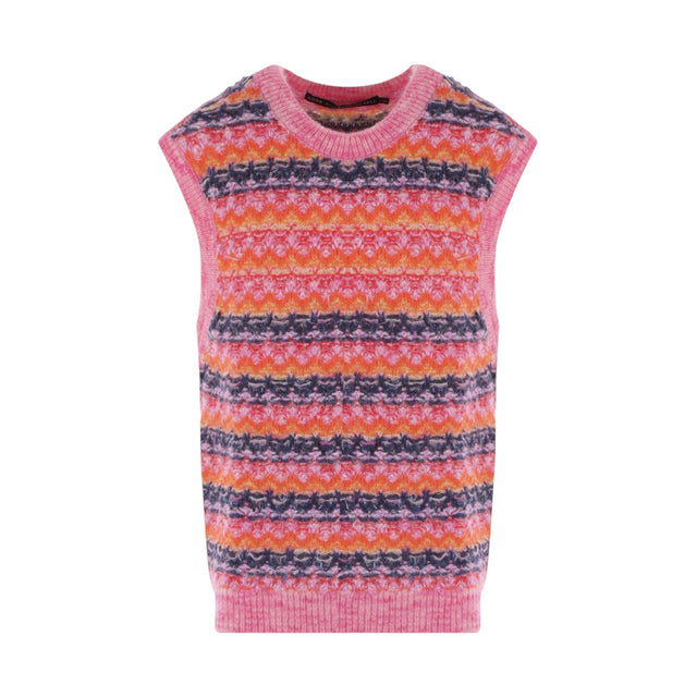 Candy Wool Blend Sleeveless Sweater-ANDERSSON BELL-JOHN JULIA