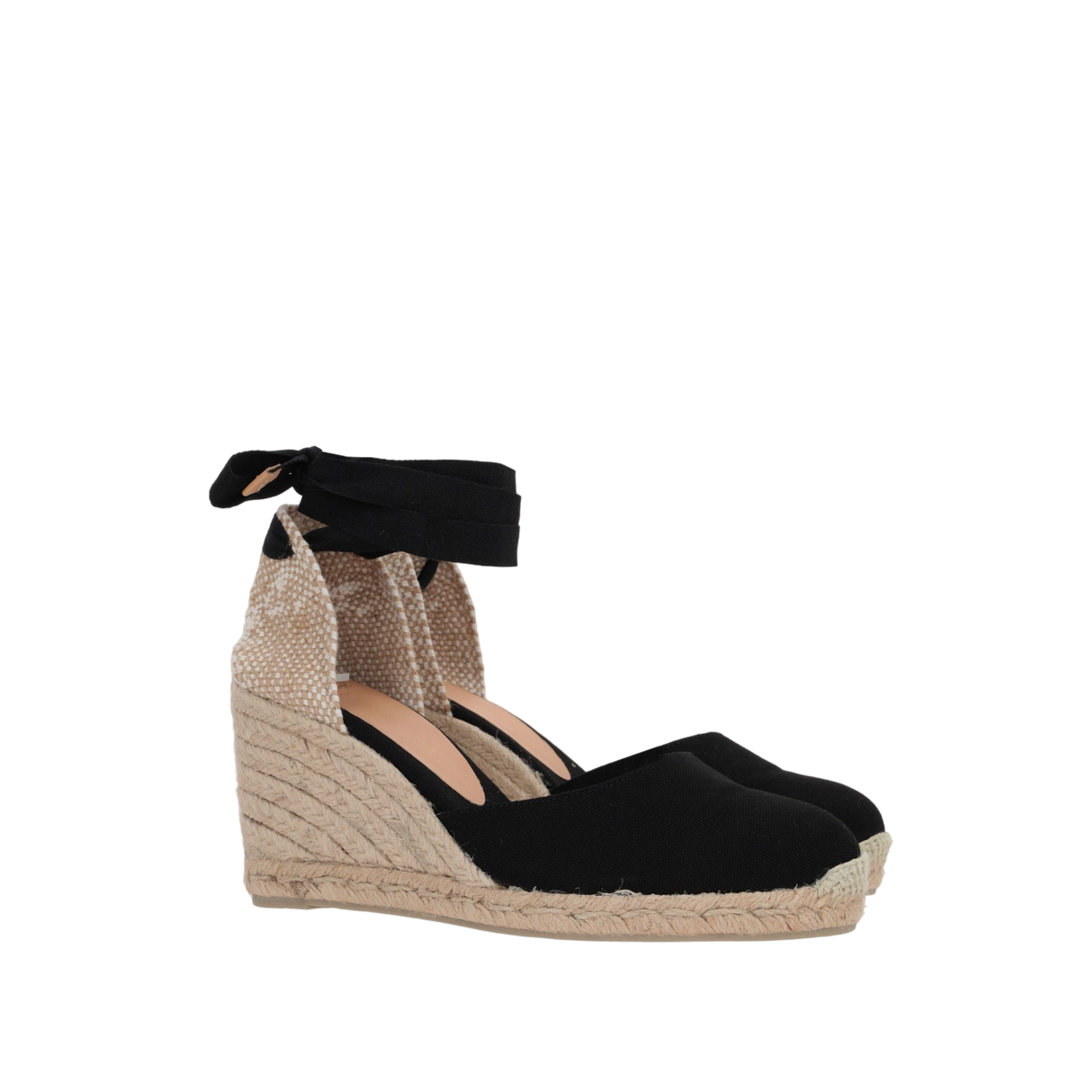 Carina Canvas and Jute Wedge Espadrilles-CASTANER-JOHN JULIA