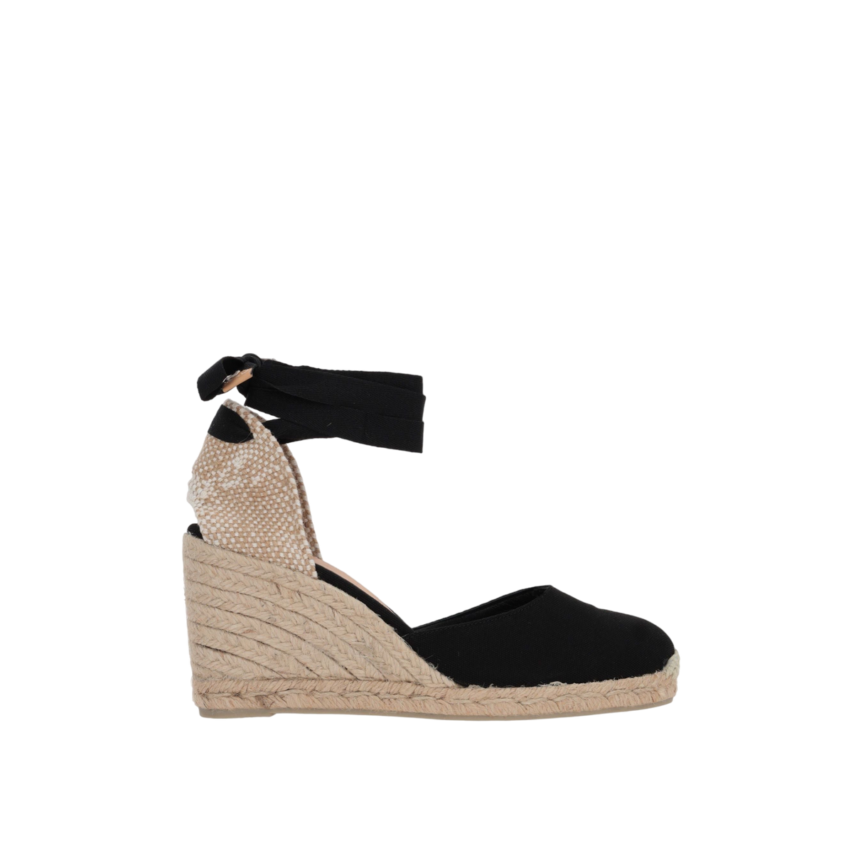 Carina Canvas and Jute Wedge Espadrilles-CASTAÑER-JOHN JULIA