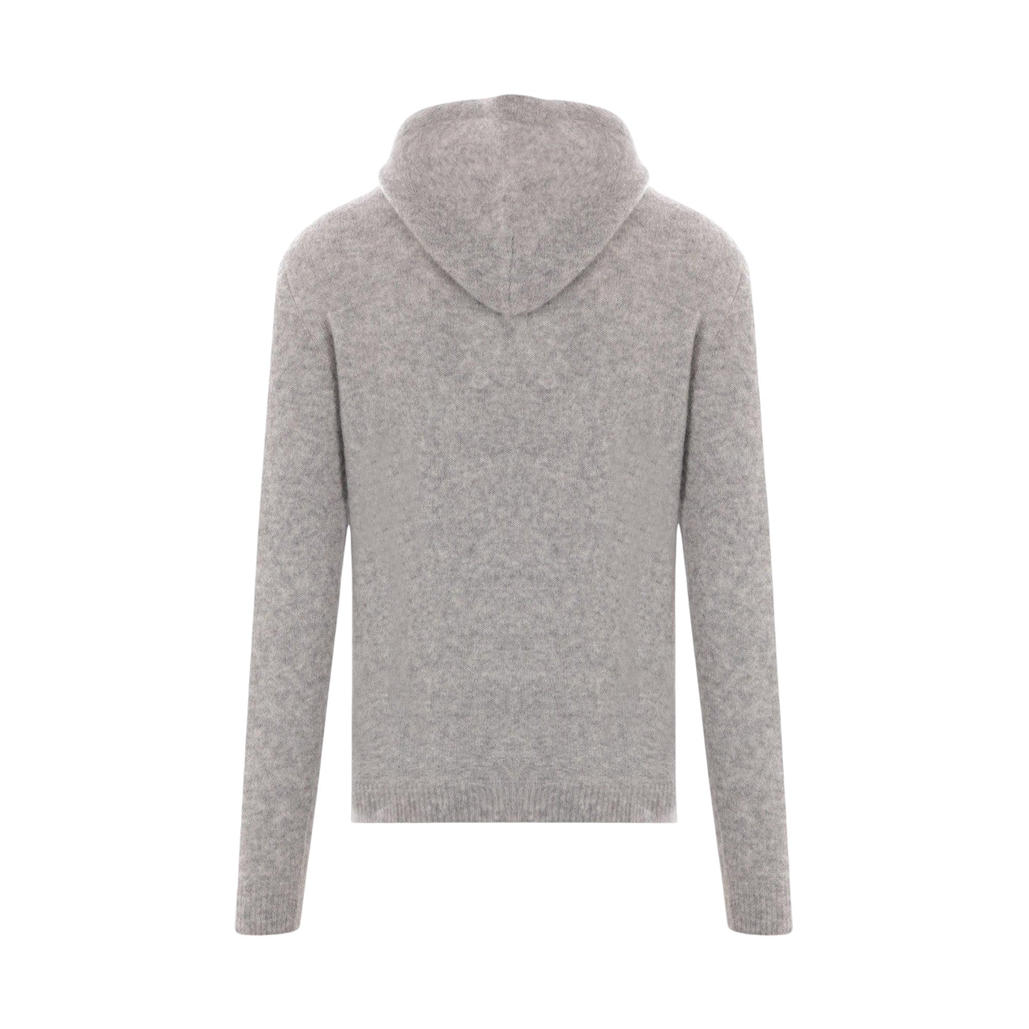 Cashmere and Silk Hooded Sweater-ROBERTO COLLINA-JOHN JULIA