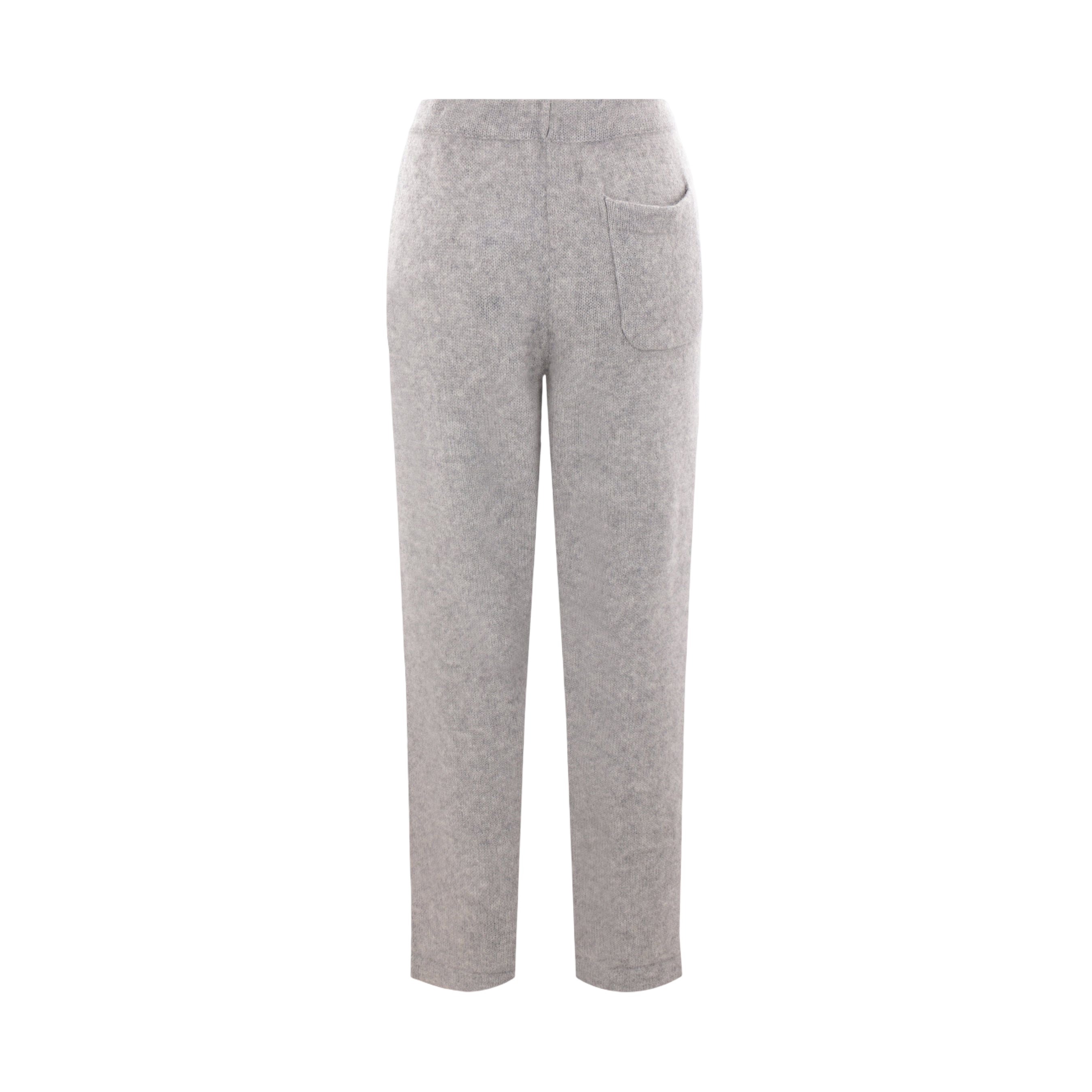 Cashmere and Silk Knit Trousers-ALLUDE-JOHN JULIA