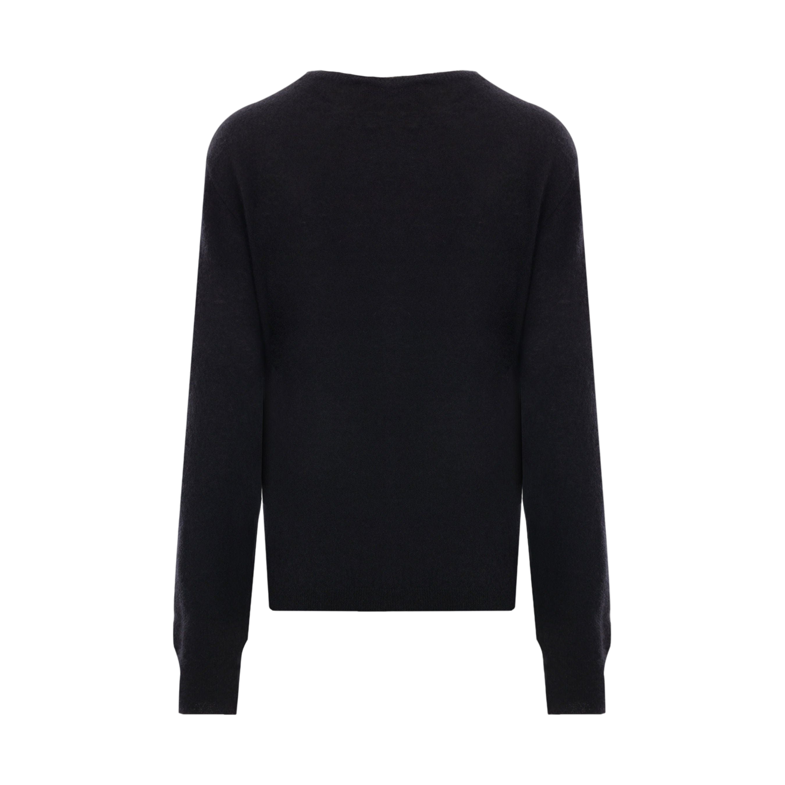 Cashmere and Silk Sweater-SAINT LAURENT-JOHN JULIA