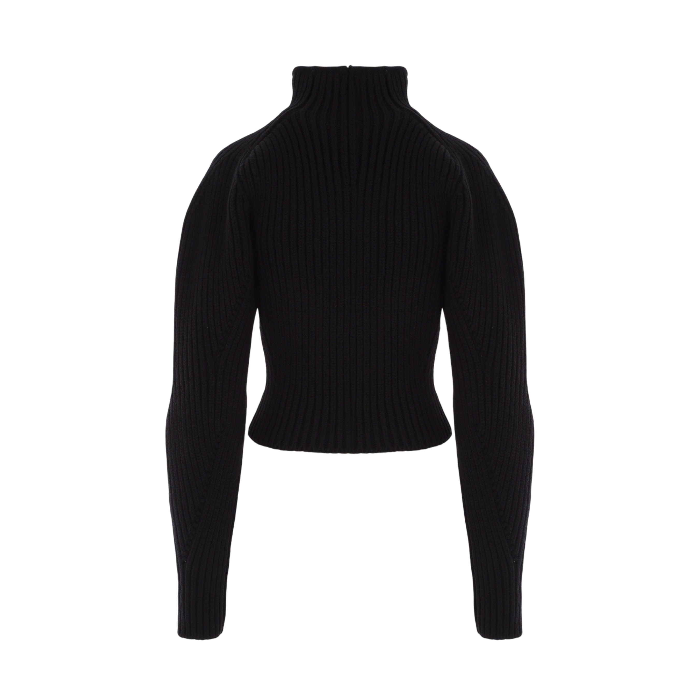 Cashmere and Wool Blend Sweater-ALAÏA-JOHN JULIA