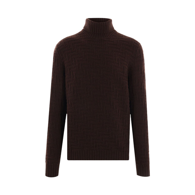 Cashmere and Wool Turtleneck-PRADA-JOHN JULIA