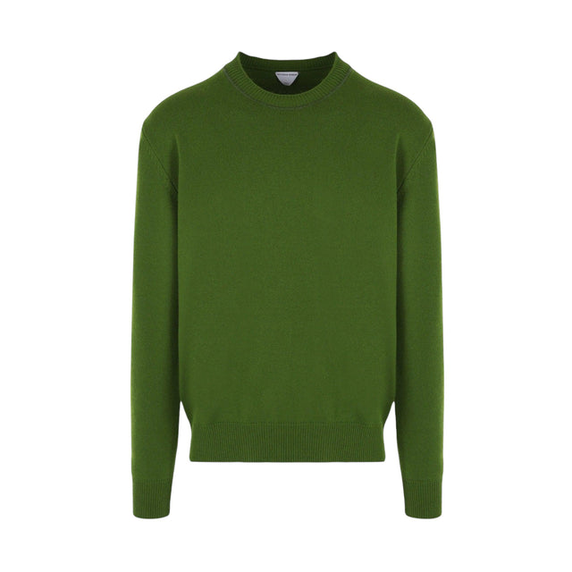 Cashmere Blend Knit Sweater-BOTTEGA VENETA-JOHN JULIA