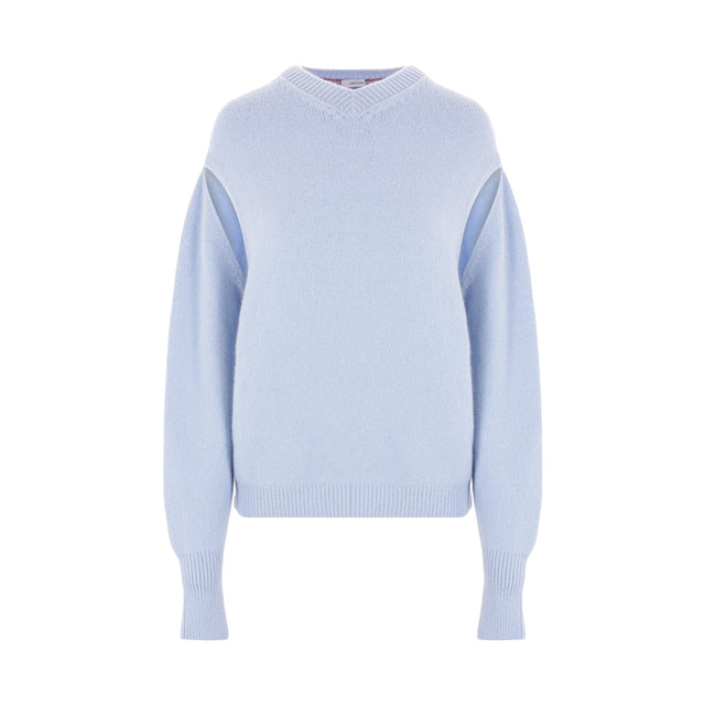 Cashmere Blend Layered Sweater-FERRAGAMO-JOHN JULIA