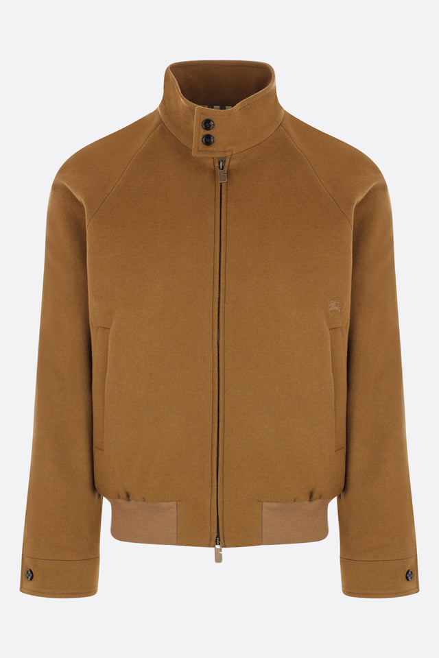 Cashmere Bomber Jacket-BURBERRY-JOHN JULIA