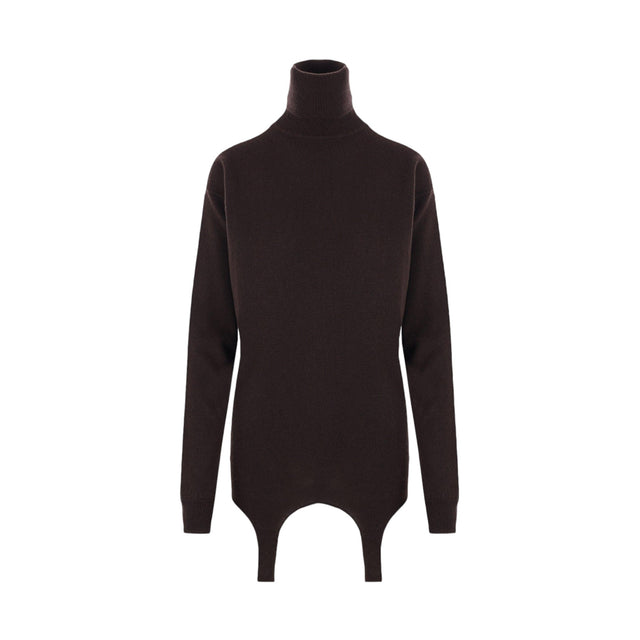 Cashmere Garter Turtleneck-SAINT LAURENT-JOHN JULIA