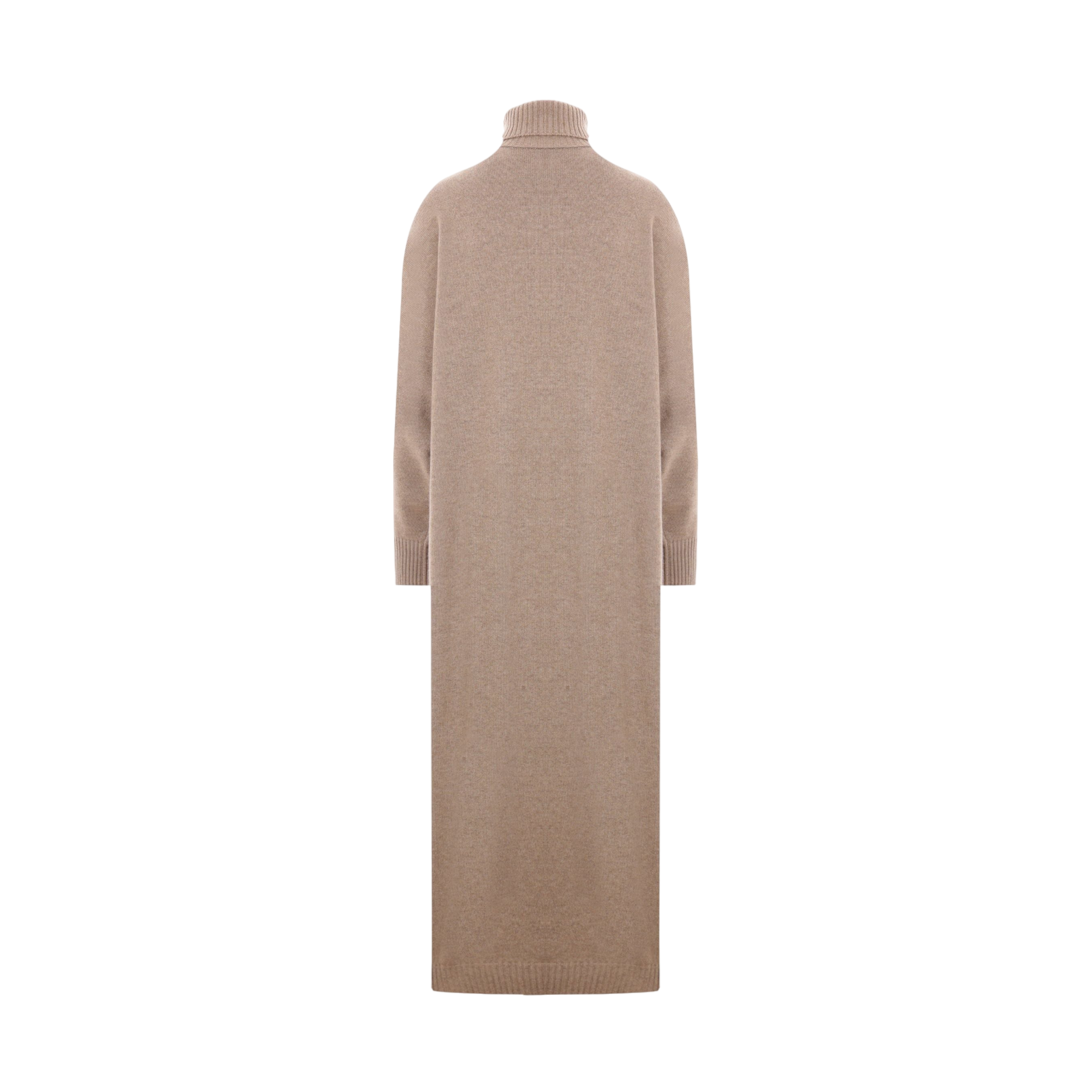 Cashmere Knit Turtleneck Dress-BRUNELLO CUCINELLI-JOHN JULIA