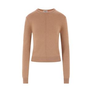 Cashmere Openwork Sweater-SAINT LAURENT-JOHN JULIA