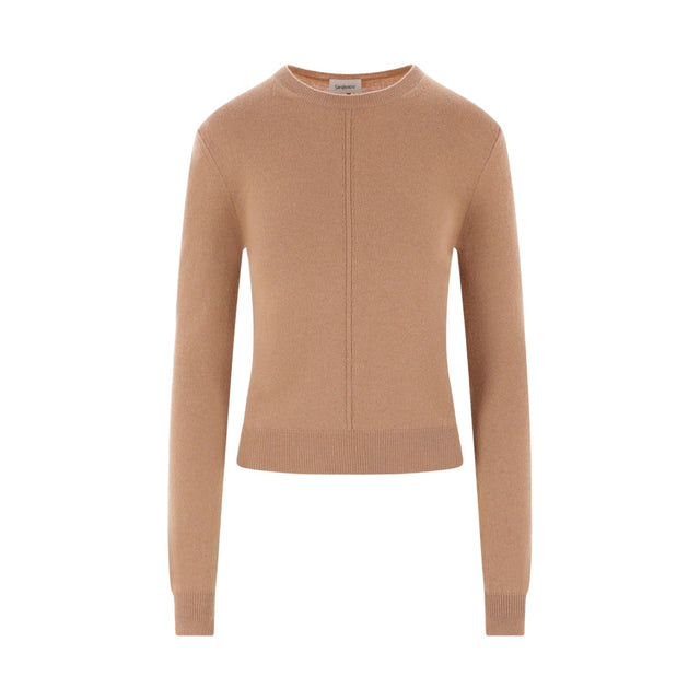 Cashmere Openwork Sweater-SAINT LAURENT-JOHN JULIA