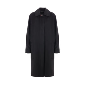 Cashmere Oversize Baruffa Coat-MAX MARA ATELIER-JOHN JULIA