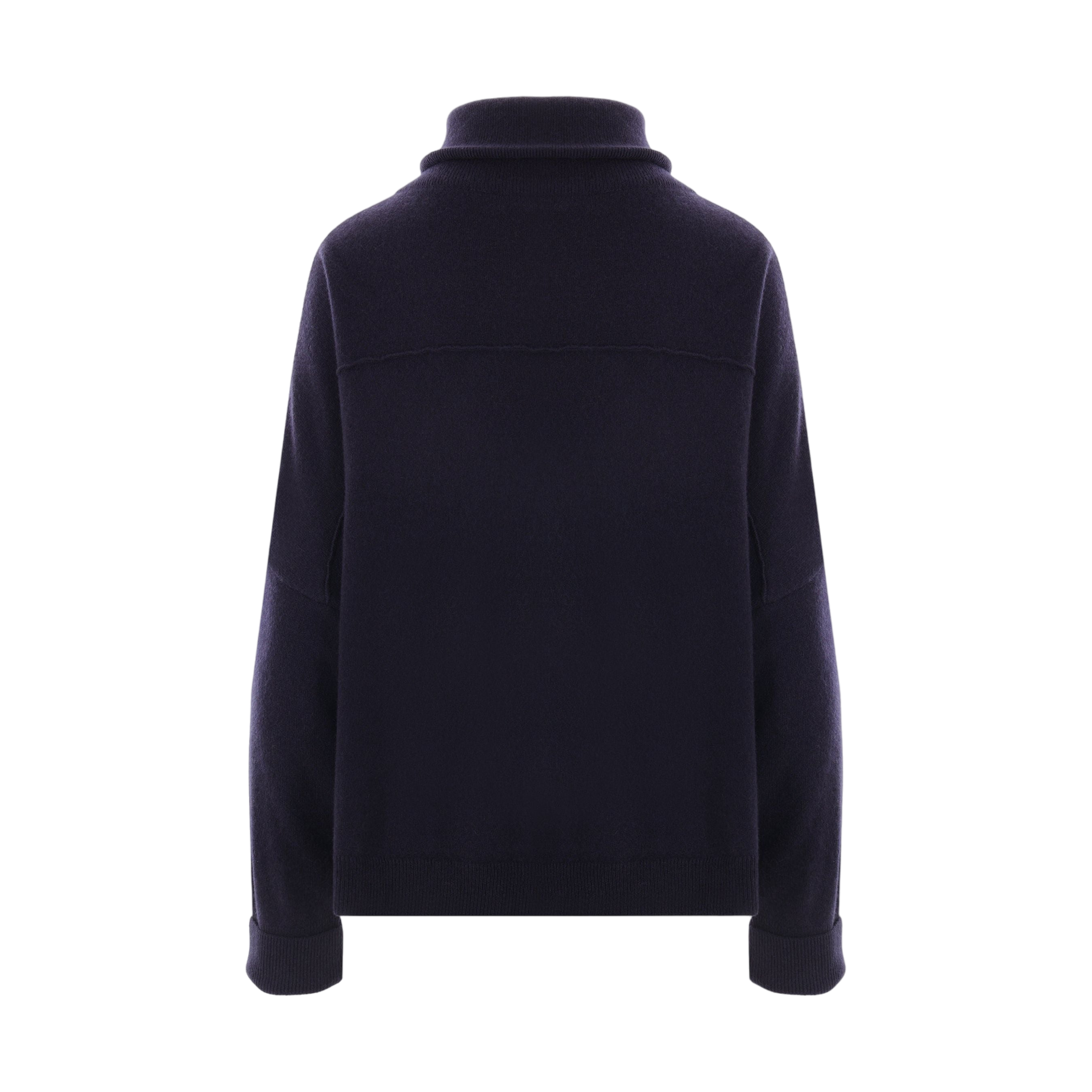 Cashmere Oversize Turtleneck-DUSAN-JOHN JULIA