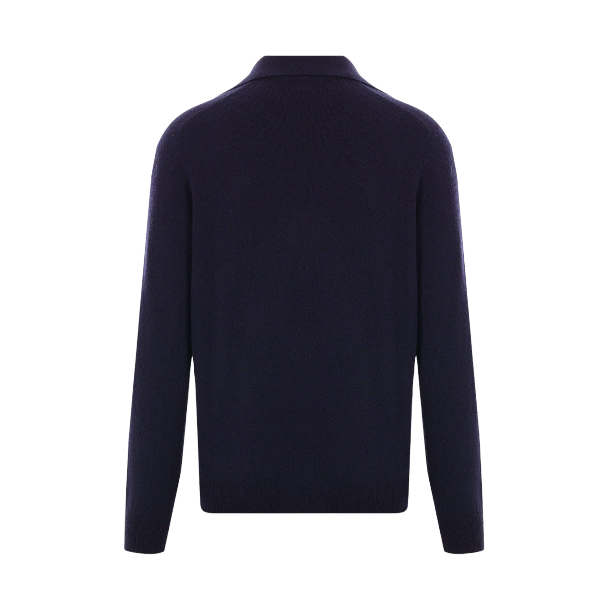 Cashmere Polo Sweater-BRUNELLO CUCINELLI-JOHN JULIA