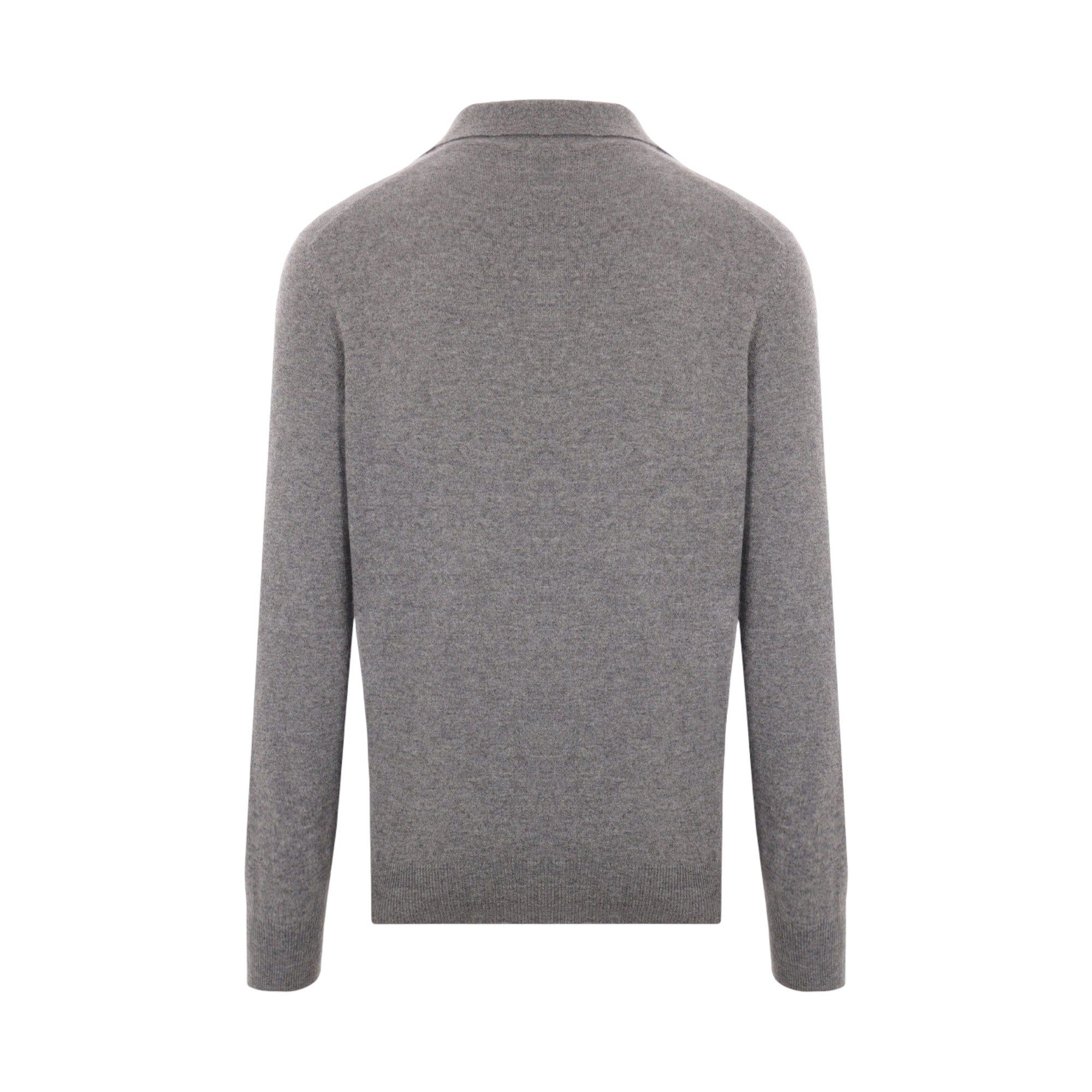 Cashmere Polo Sweater-BRUNELLO CUCINELLI-JOHN JULIA