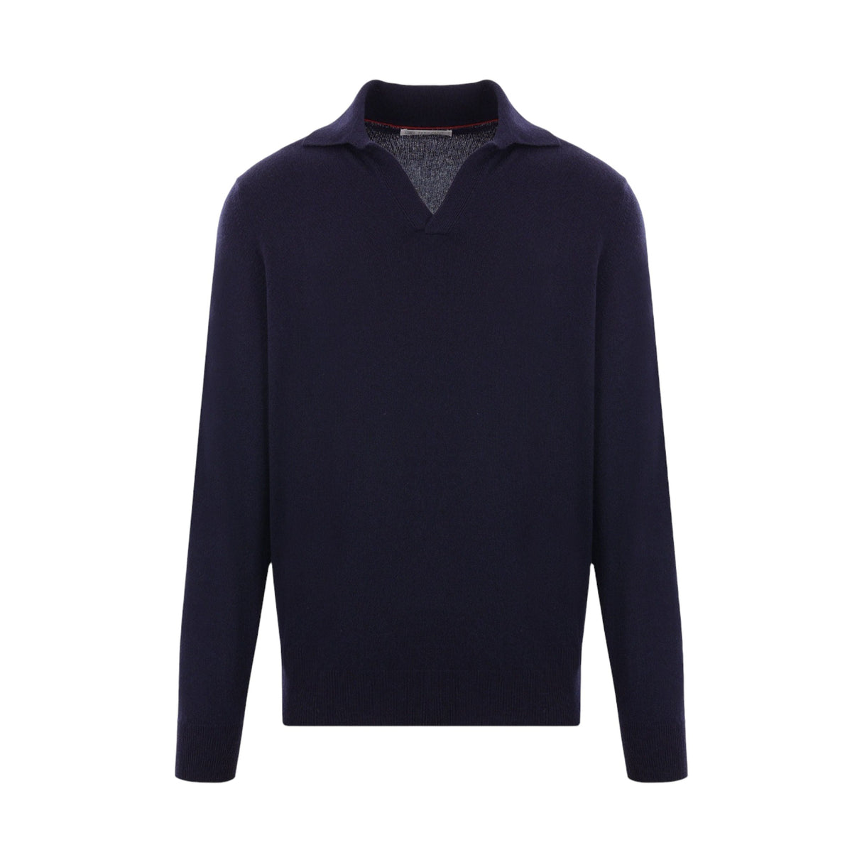 Cashmere Polo Sweater-BRUNELLO CUCINELLI-JOHN JULIA