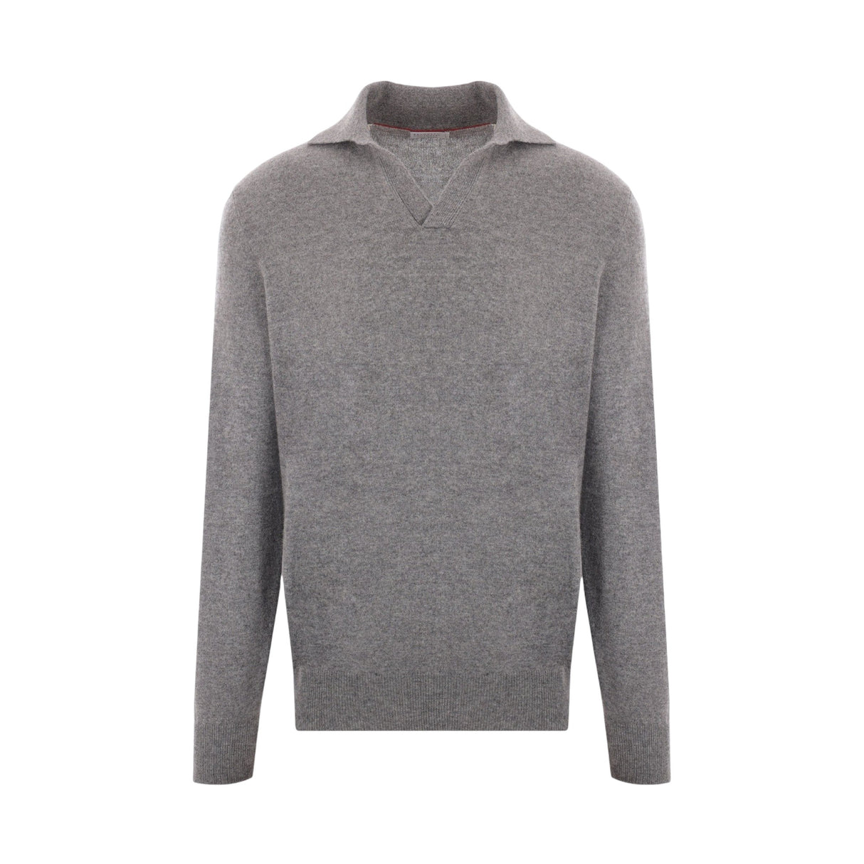 Cashmere Polo Sweater-BRUNELLO CUCINELLI-JOHN JULIA