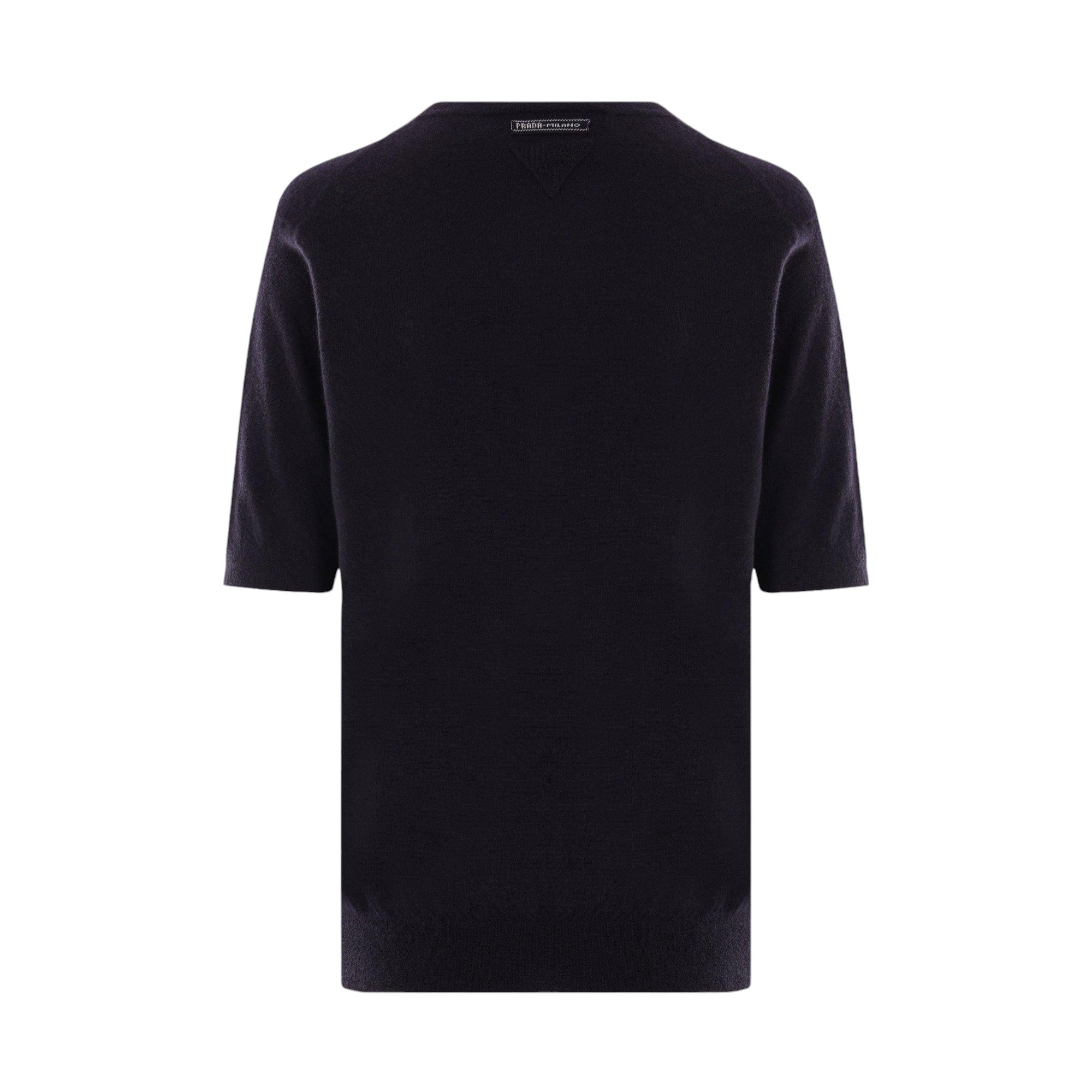 Cashmere Short-sleeved Sweater-PRADA-JOHN JULIA