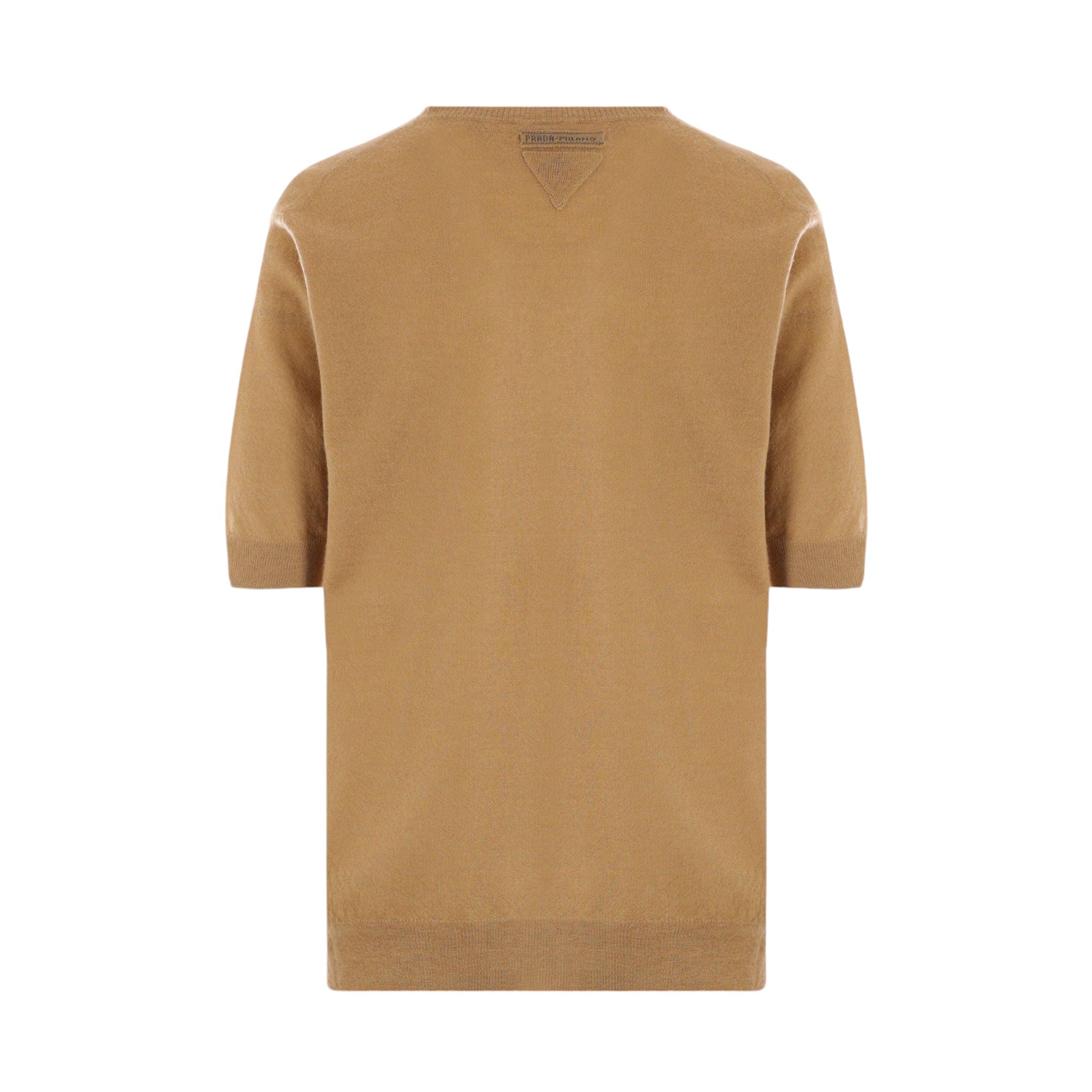 Cashmere Short-sleeved Sweater-PRADA-JOHN JULIA