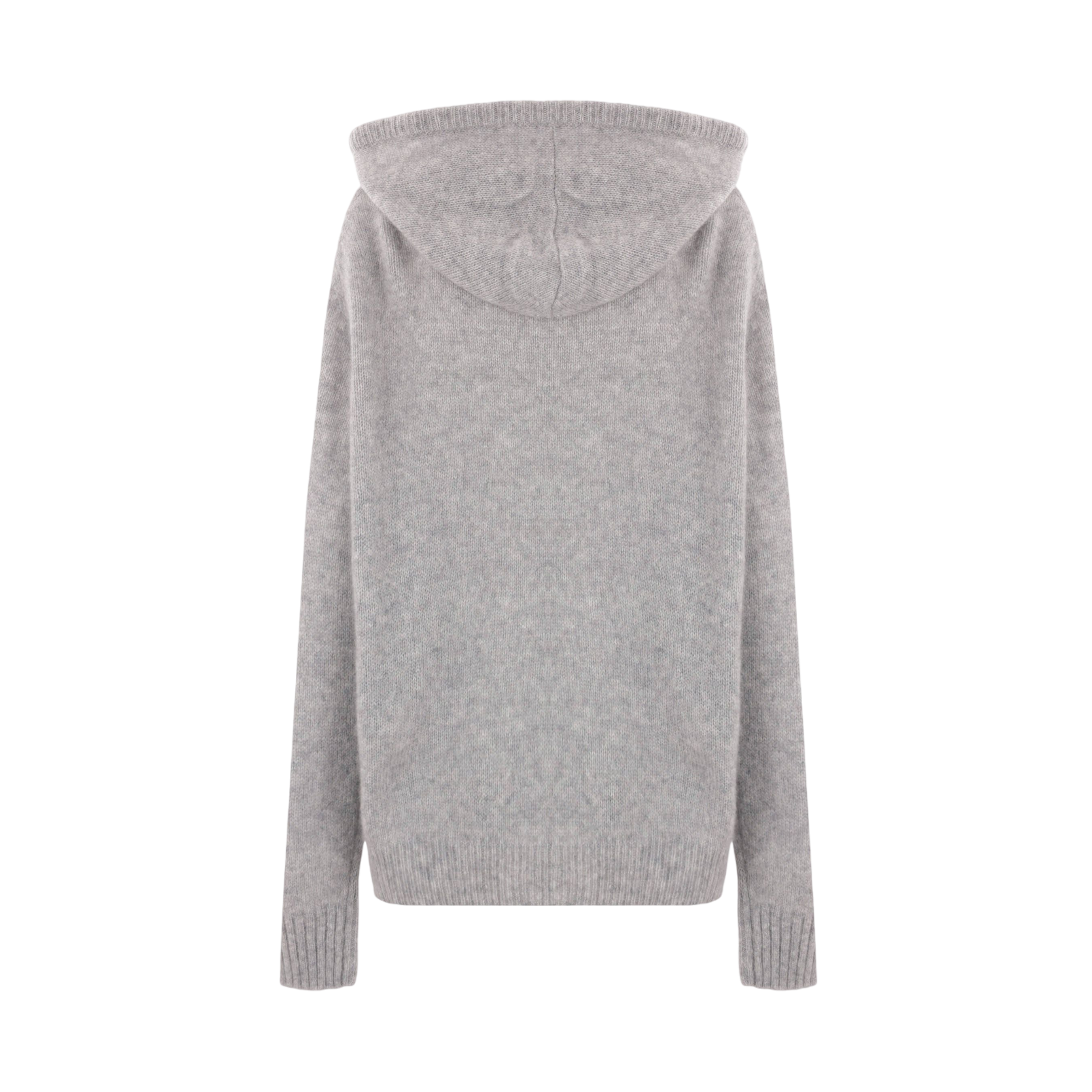 Cashmere Silk Blend Hooded Sweater-ALLUDE-JOHN JULIA