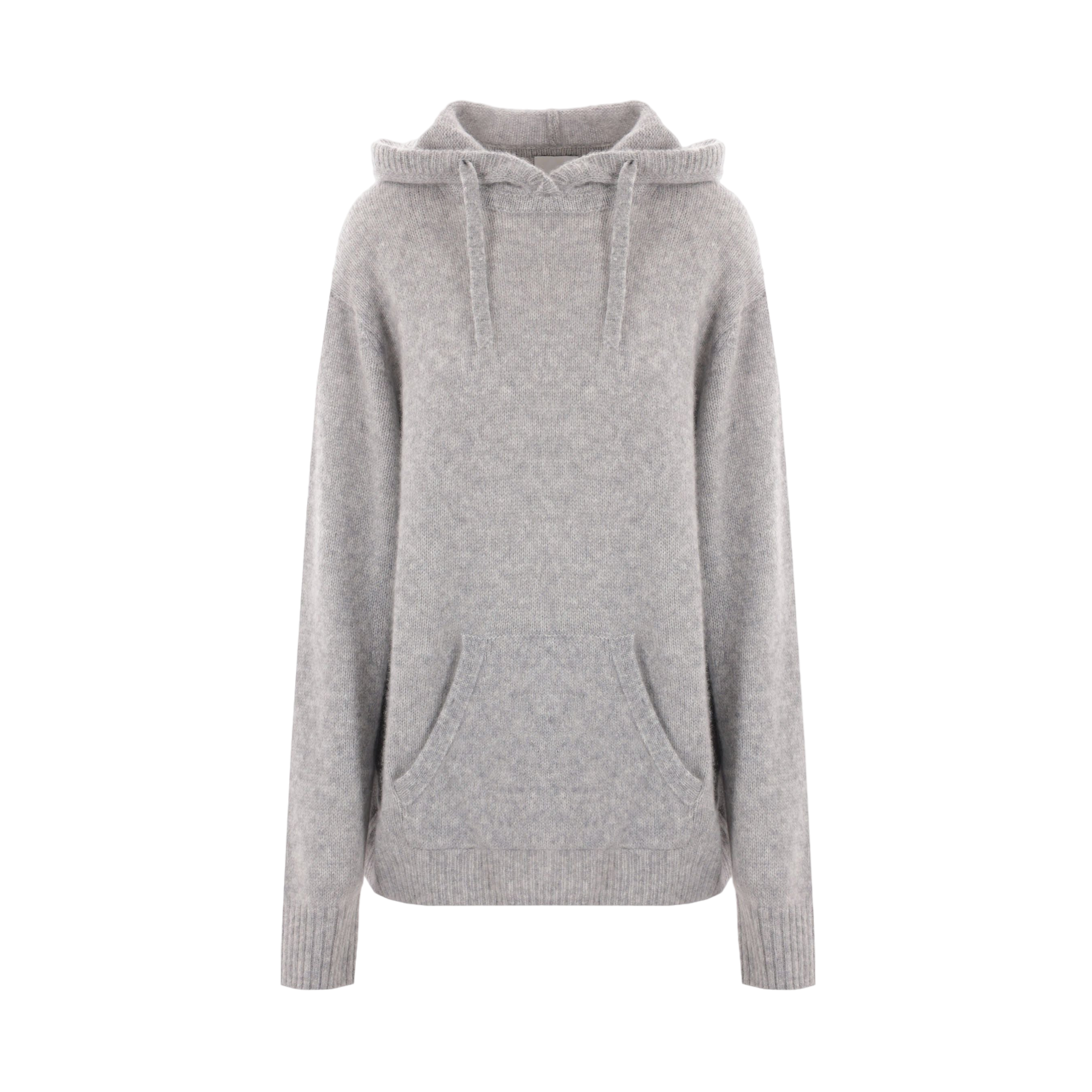 Cashmere Silk Blend Hooded Sweater-ALLUDE-JOHN JULIA