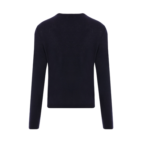 Cashmere Silk Sweater-SAINT LAURENT-JOHN JULIA