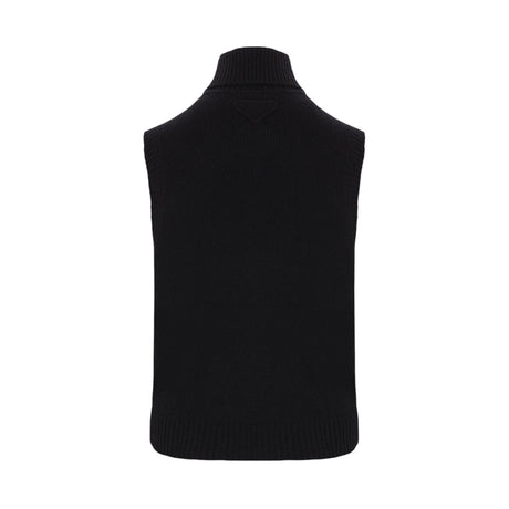 Cashmere Sleeveless Sweater-PRADA-JOHN JULIA