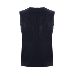 Cashmere Sleeveless Top-PRADA-JOHN JULIA