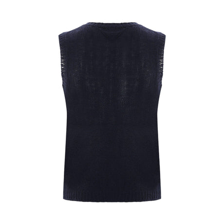 Cashmere Sleeveless Top-PRADA-JOHN JULIA