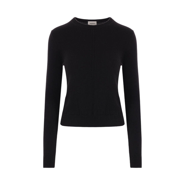 Cashmere Sweater Openwork Details-SAINT LAURENT-JOHN JULIA