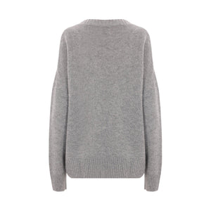 Cashmere V-Neck Sweater-ALLUDE-JOHN JULIA