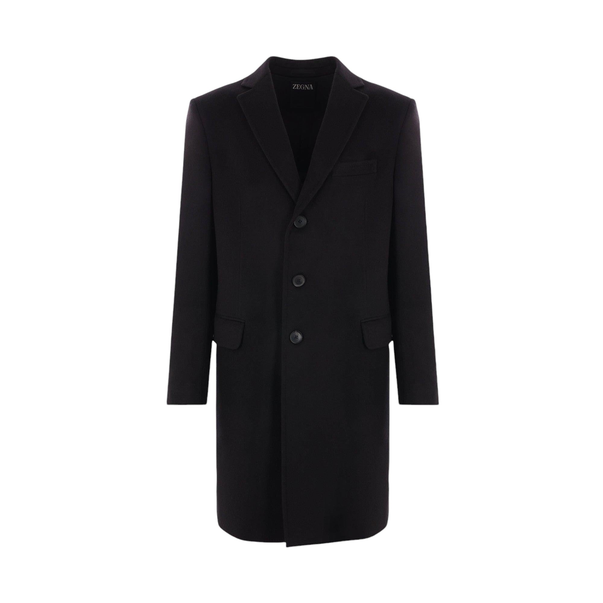 Cashmere Wool Blend Coat-ZEGNA-JOHN JULIA