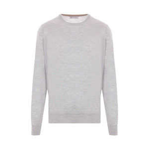 Cashmere and Silk Sweater-BRUNELLO CUCINELLI-JOHN JULIA