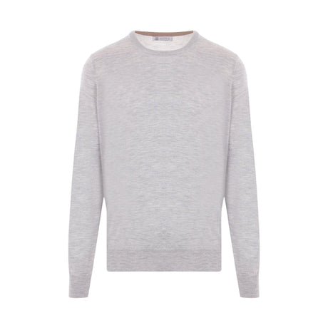 Cashmere and Silk Sweater-BRUNELLO CUCINELLI-JOHN JULIA