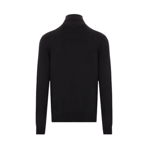 Cashmere and Silk Turtleneck-BRUNELLO CUCINELLI-JOHN JULIA