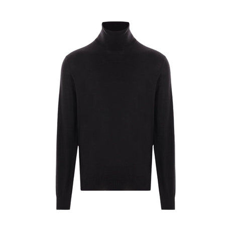 Cashmere and Silk Turtleneck-BRUNELLO CUCINELLI-JOHN JULIA