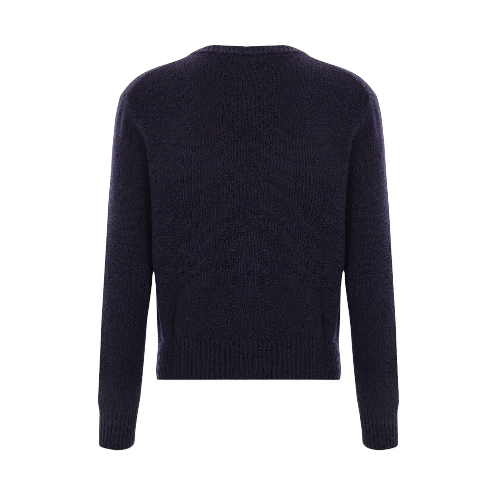 Cashmere and Wool Cardigan-AMI PARIS-JOHN JULIA