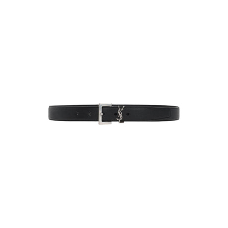 SAINT LAURENT-Cassandre Nappa Belt-JOHN JULIA