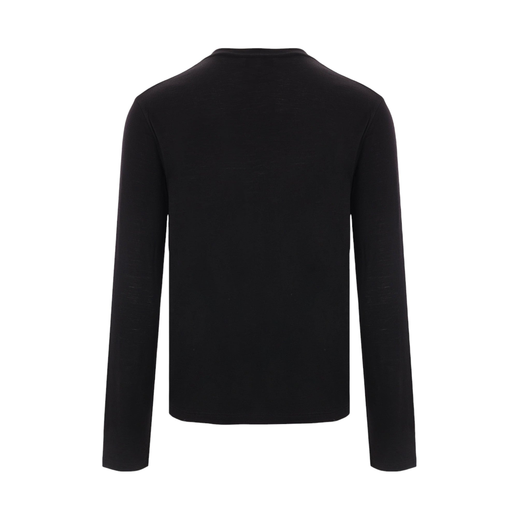 Cassandre Wool Long-sleeved T-shirt-SAINT LAURENT-JOHN JULIA