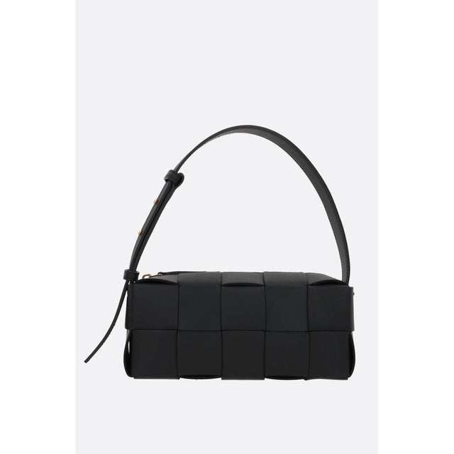 Cassette Small Shoulder Bag In Maxi Intrecciato-BOTTEGA VENETA-JOHN JULIA