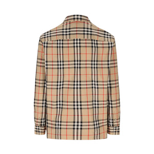 Caxtan Poplin Check Shirt-BURBERRY-JOHN JULIA