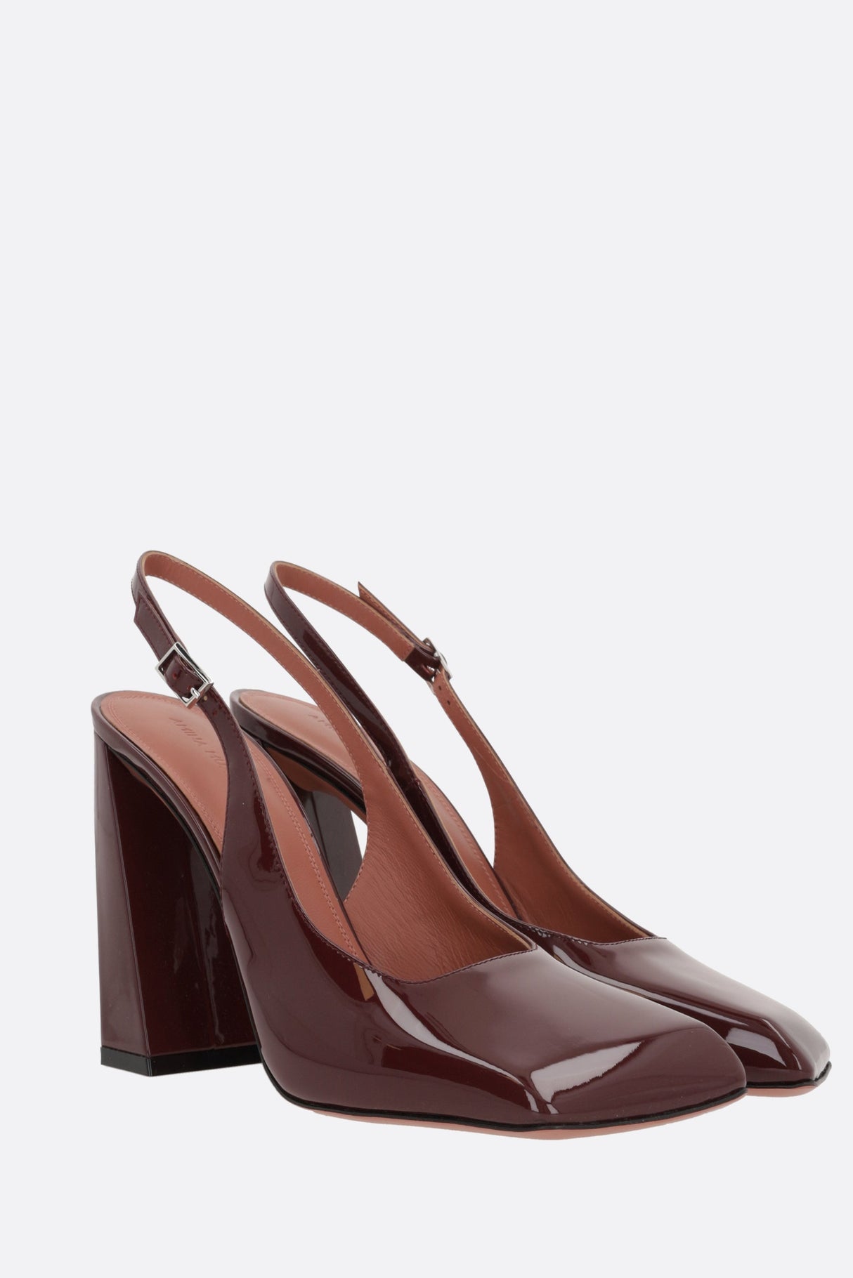 Charlotte Patent Leather Slingbacks-AMINA MUADDI-JOHN JULIA