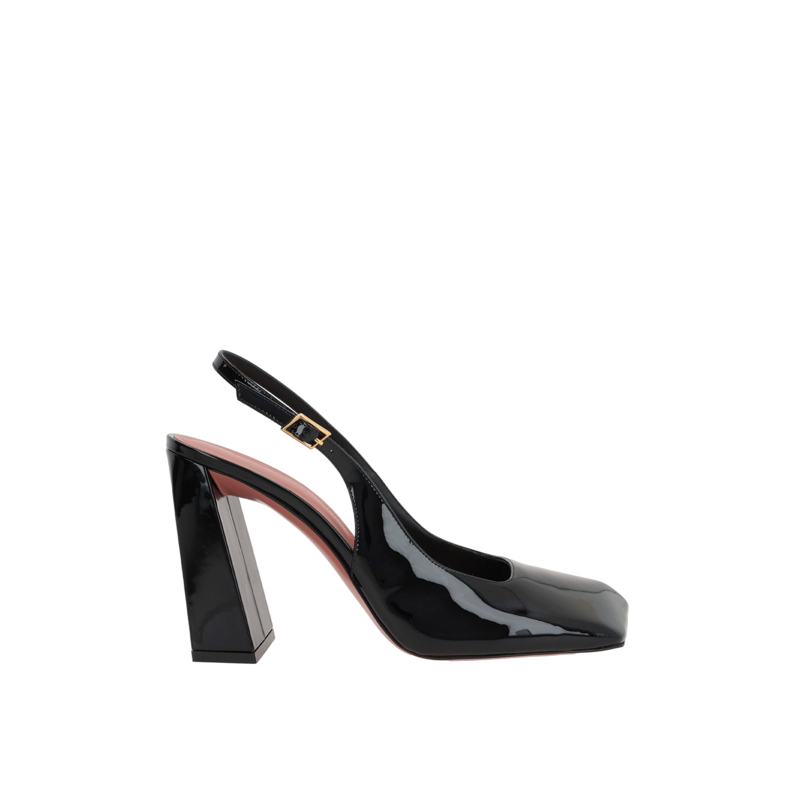 Charlotte Patent Leather Slingbacks-AMINA MUADDI-JOHN JULIA