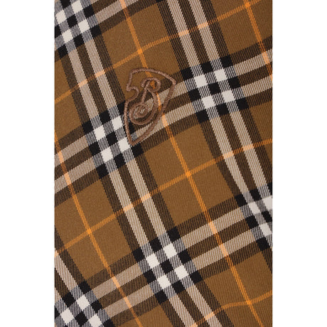 Check Cotton Shirt-BURBERRY-JOHN JULIA