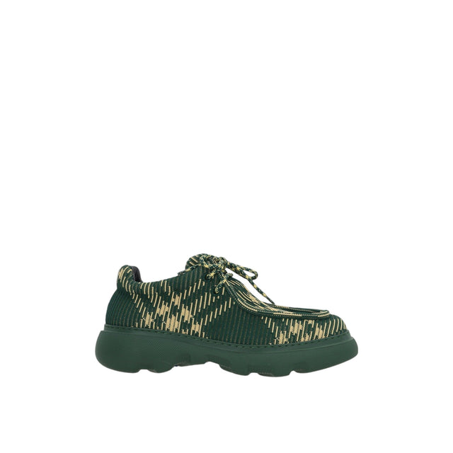 Check Print Stretch Nylon Creepers-BURBERRY-JOHN JULIA