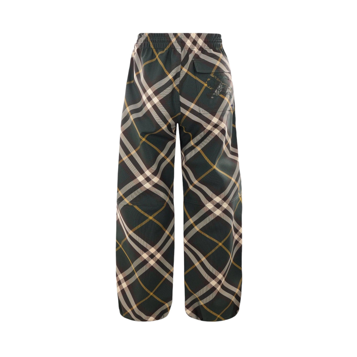 Check Twill Loose-fit Pants-BURBERRY-JOHN JULIA