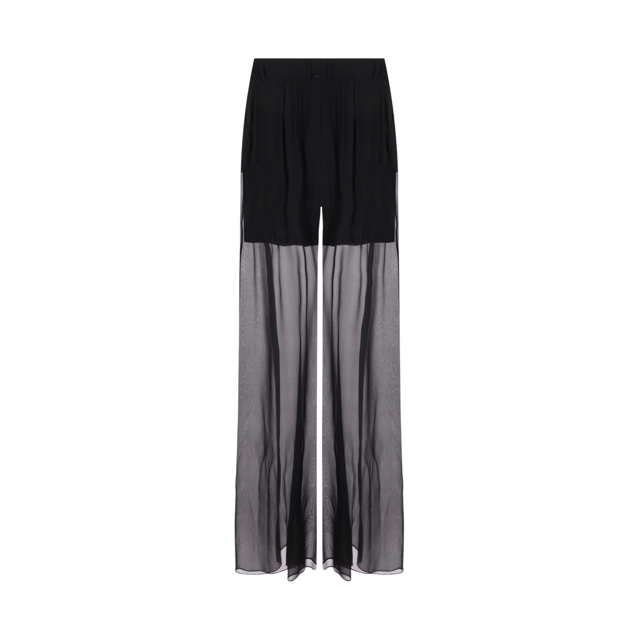 Chiffon Wide-leg Pants-DOLCE & GABBANA-JOHN JULIA