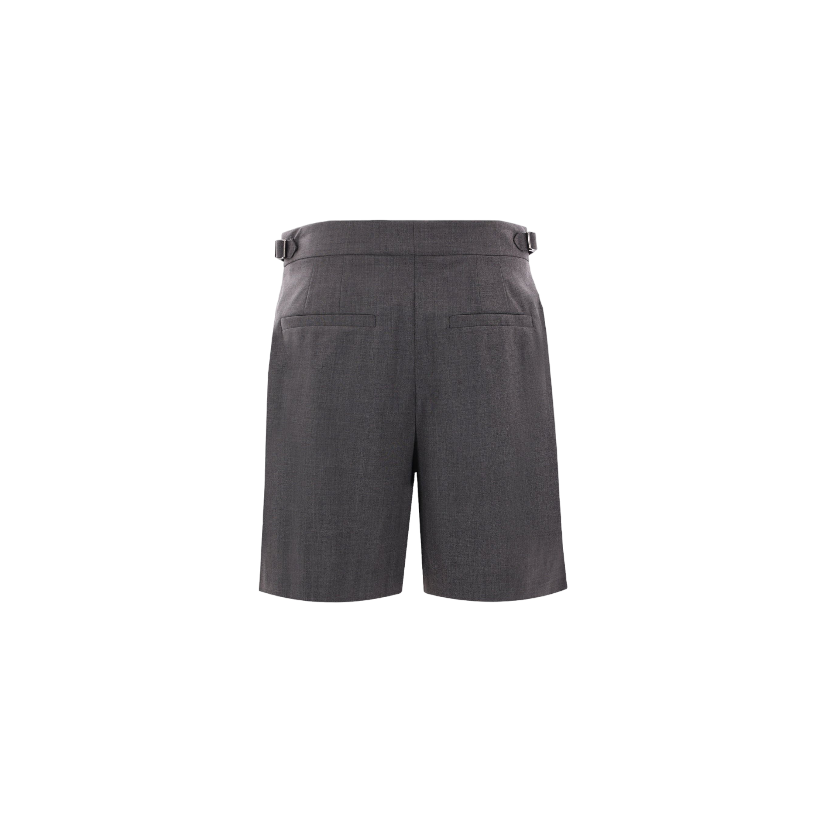 City Wool Shorts-BRUNELLO CUCINELLI-JOHN JULIA